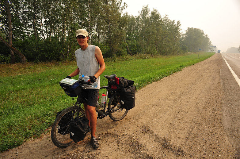 Remy, Swiss Cycle Tourist