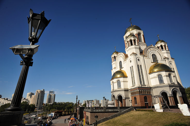 Cathedral-on-the-Blood, Yekaterinburg Romanov Memorial