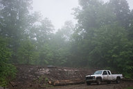 Truck on Our Misty Land